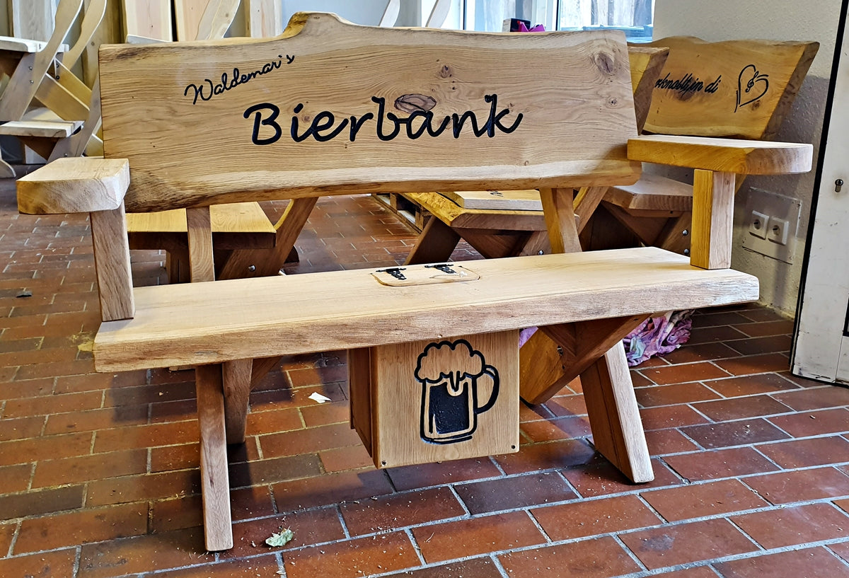 Eichenbänke - Modell Grells